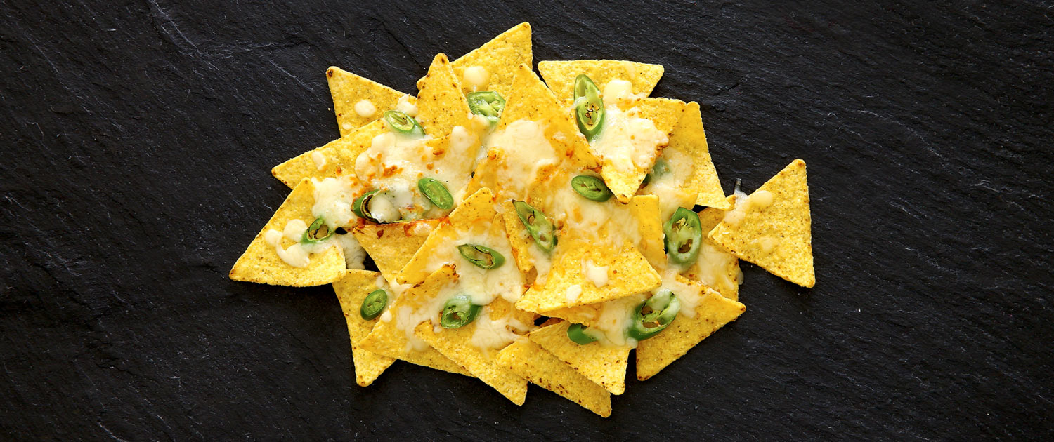 Tortilla Chips mit Jalapenos